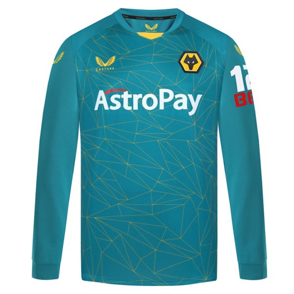 Tailandia Camiseta Wolves Segunda equipo ML 2022-2023